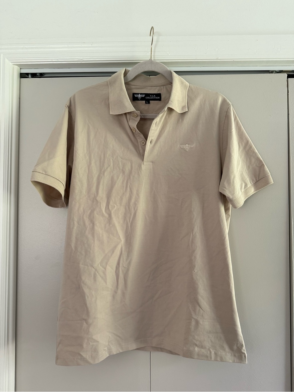 VIP Collection Men’s Tan Polo